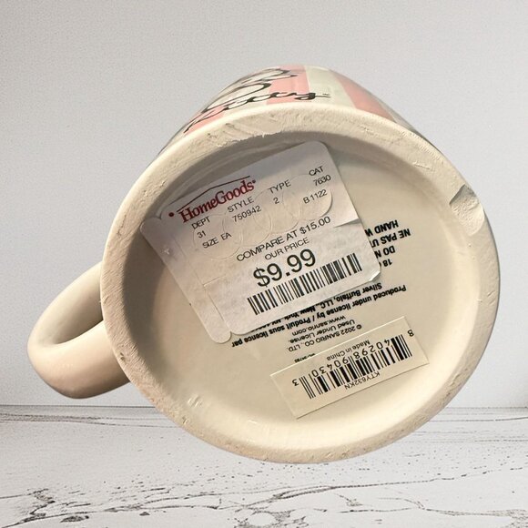 Sanrio Hello Kitty Striped Mug with Lid - Picture 3 of 3